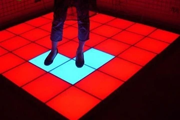 Interactieve LED-vloer van 280 m2 voor Turkmenistan